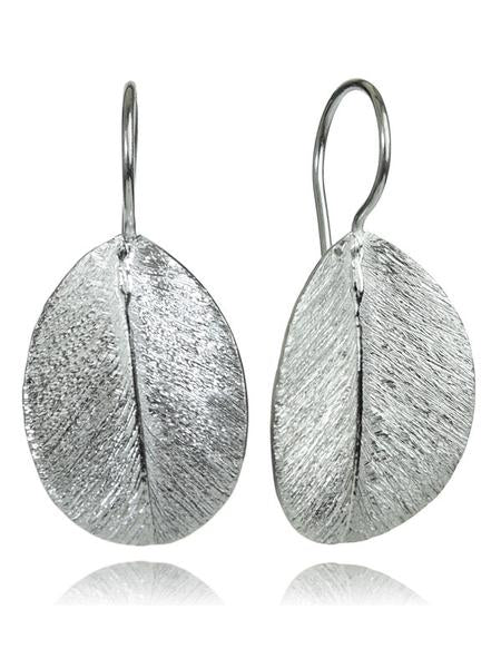 Brazil Nut Leaf Earrings