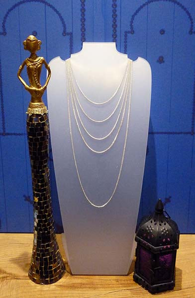 Sterling Silver Wheat Chain