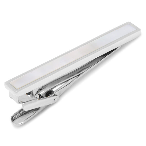 Mother of Pearl Inlaid Tie Clip