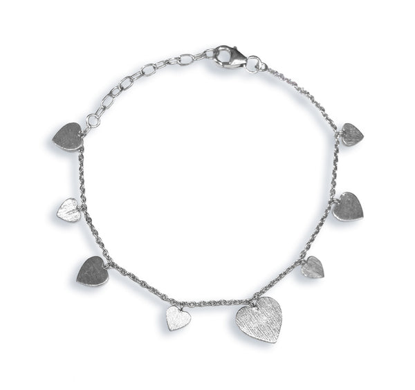 Dangle Heart Bracelet
