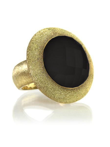 Glitterati Ring Black Onyx