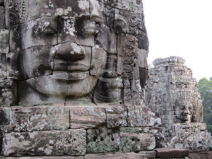Cambodia: Recess in the Ruins - Bayon Ruins at Angkor Wat