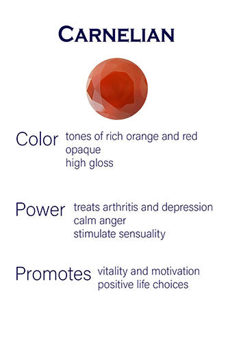 Capri Large Stackable Square Ring Carnelian