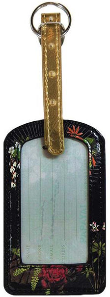 Luggage Tag Tropical Blooms