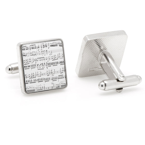 Classical Sheet Music Cufflinks