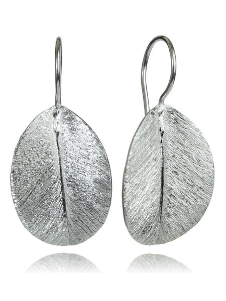 Brazil Nut Leaf Earrings
