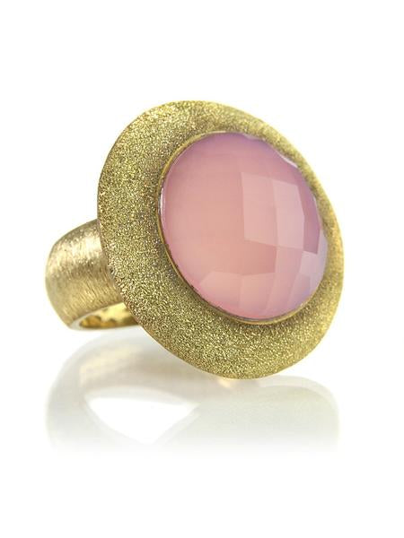 Glitterati Ring Pink Onyx