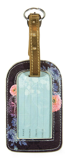Luggage Tag Floral Explore
