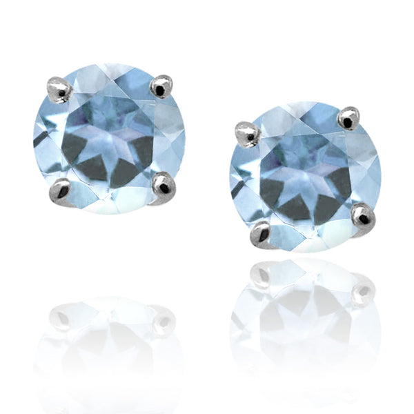 Capri Studs Blue Topaz