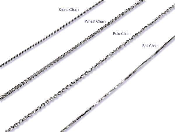 Sterling Silver Wheat Chain