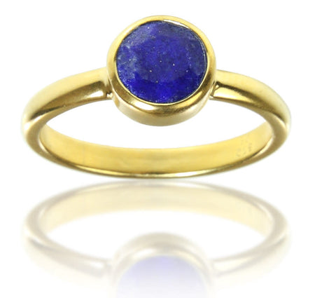 Amazon Stacking Leaf Ring Lapis Lazuli