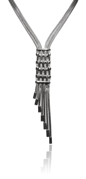 Staggered Criss Cross Milano Lariat