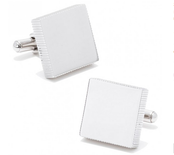 Stainless Steel Block Cufflinks