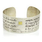 Spanish Poetic Cuff