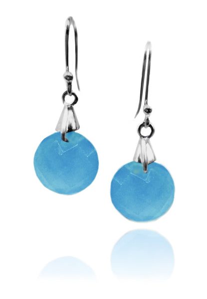 Holi Dots - Blue Chalcedony