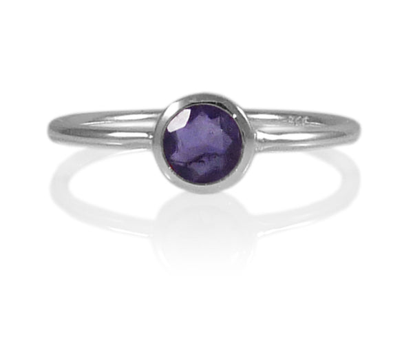 Bilbao Stacking Ring Iolite