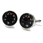 Fahrenheit Cufflinks - Rhodium