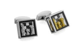 Chess Set Square Cufflinks