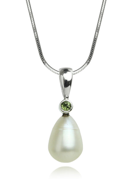 Jaipuri Pearl Pendant White Pearl