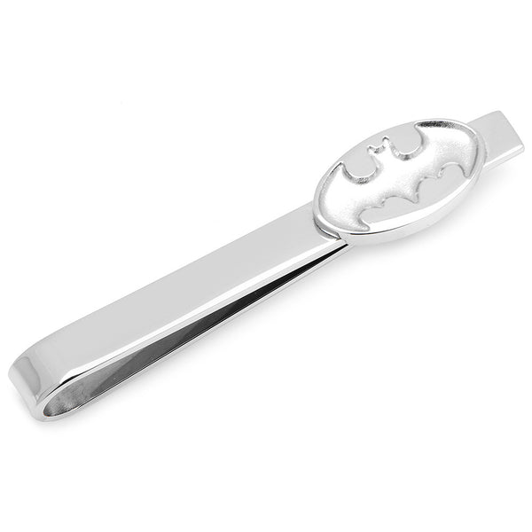 Stainless Steel Batman Recessed Shield Tie Bar