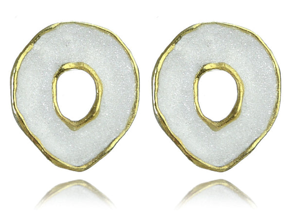 Brazil Gold Nugget Earrings