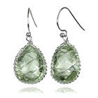 Italian Tear Drop Stone (Green Amethyst)