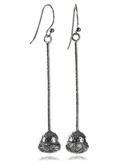 Milano Long Drops (Black Rutile Quartz)