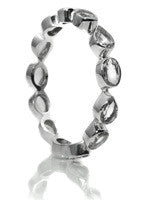 Peacock Gemstone Bangle (Crystal)