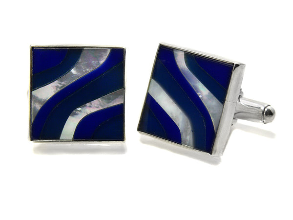 Stone Wave Cufflinks