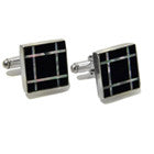Black Onyx & Mother of Pearl Cufflinks