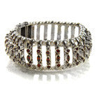 Jaipuri Pearl and Garnet Bracelet