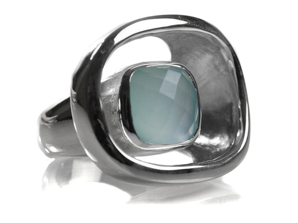 Art Deco Stone Pop Ring (AC)