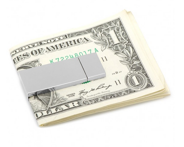 Silver 8GB USB Money Clip