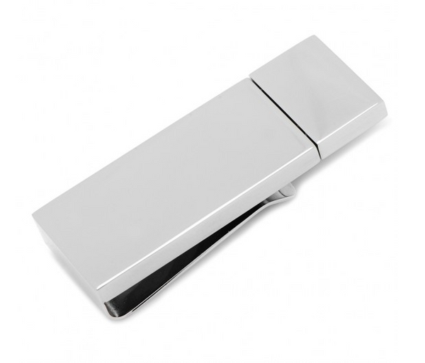 Silver 8GB USB Money Clip