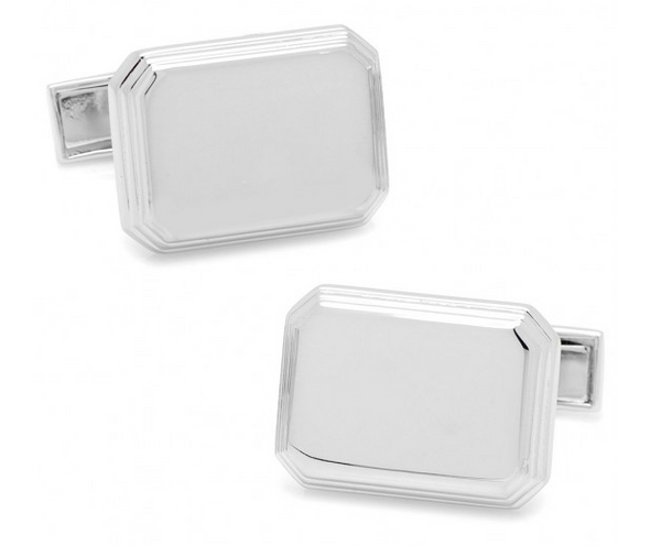 .925 Rectangular Cufflinks