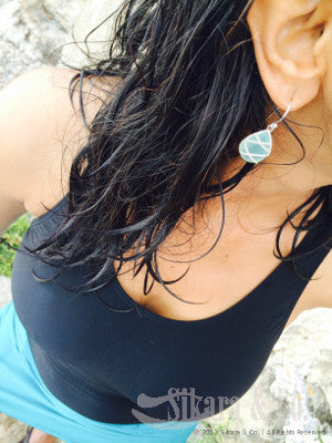 Italian Tear Drop Stone (Green Amethyst)