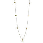 Euro Perla Necklace-White Pearl