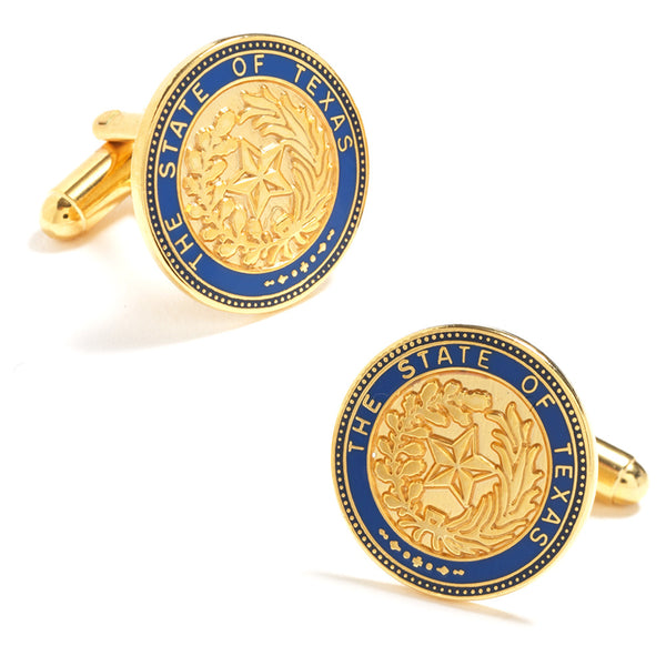 State of Texas Seal Cufflinks