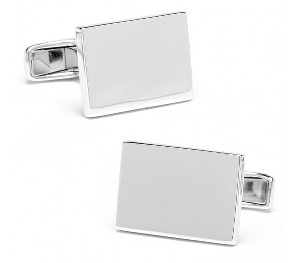 Infinity Edge Rectangular Cufflinks