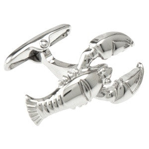 Silver Lobster Cufflinks