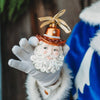 Burnt Orange Texas Cowboy Santa Blown Glass Christmas Ornament | Texan Christmas 2026 Edition