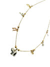 14k Gold Lucky Charm Necklace