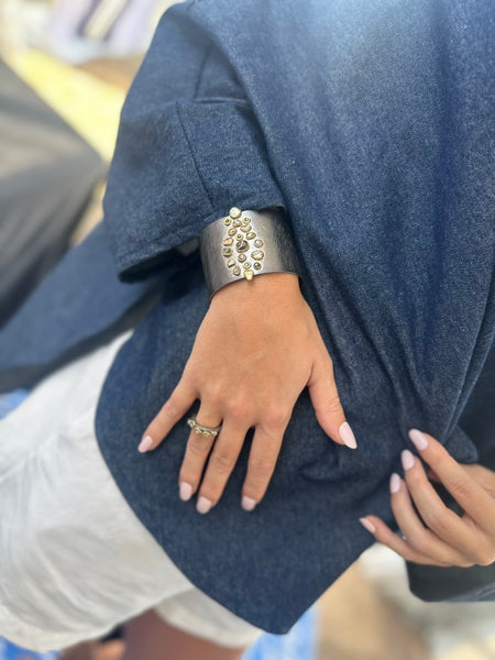 Jaipur Maharani 19 Rough-Cut Diamond Cuff