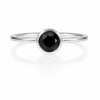 Bilbao Stacking Ring Black Onyx