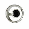 Iceland Golden Circle Ring Black Onyx