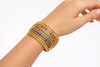 Capri Sunlight Mixed Tourmaline Bangle