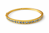 Capri Sunlight BlueTopaz Bangle