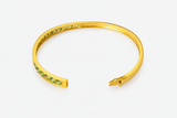 Capri Sunlight Blue Tourmaline Bangle