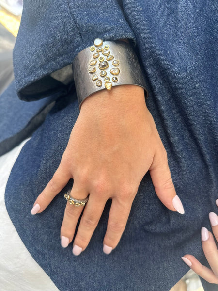 Jaipur Maharani 19 Rough-Cut Diamond Cuff