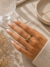 Jaipuri Encased Sliced Diamond Band